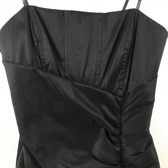 Masquerade strapless black dress - Picture 3 of 9